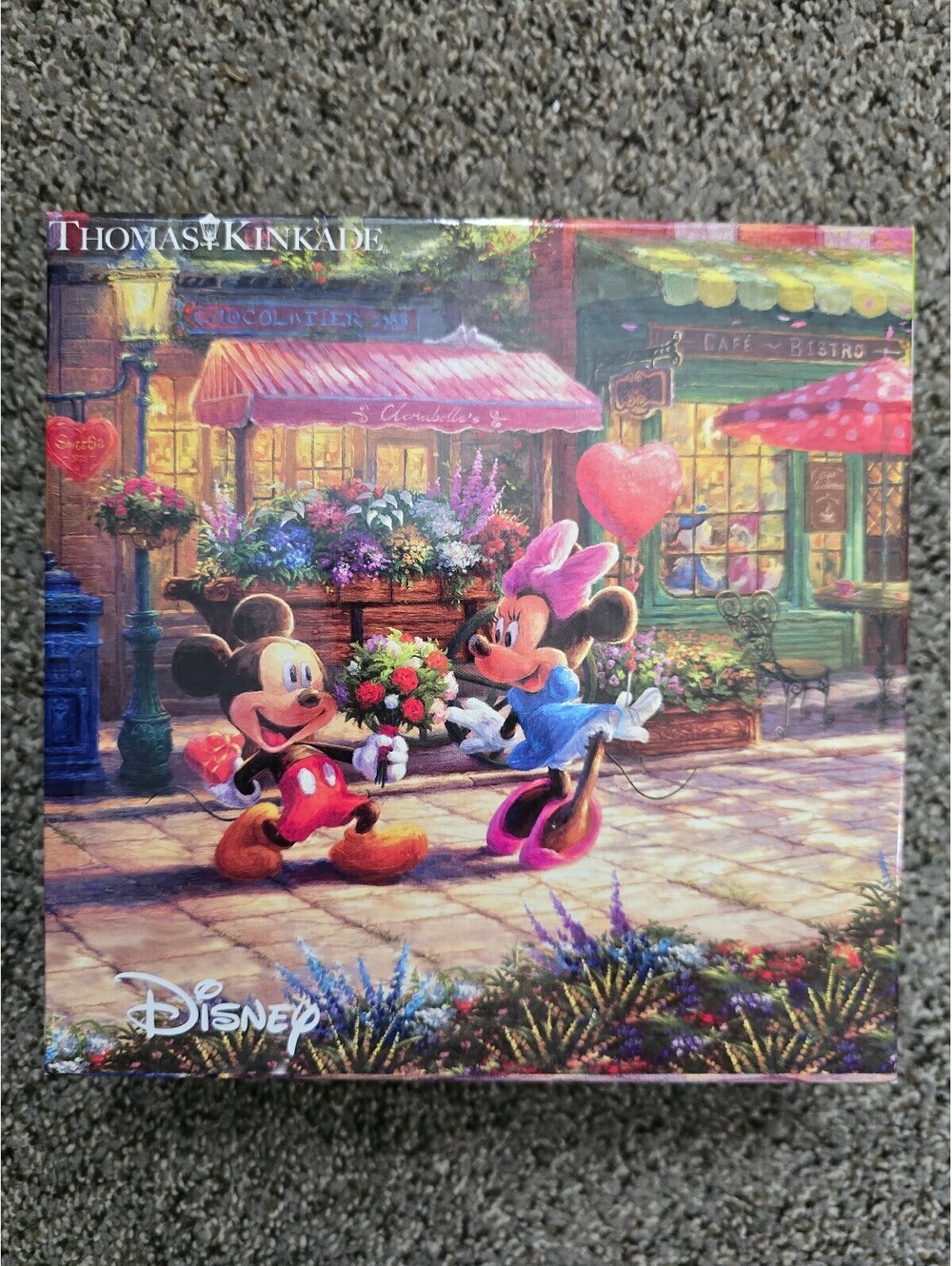 Disney Thomas Kinkade Mickey and Minnie 750 Piece Puzzle